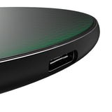 Dallas Stars Linen 15-Watt Wireless Charger