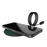 Dallas Stars Linen 15-Watt Wireless Charger