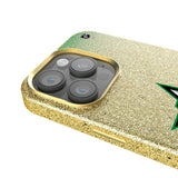 Dallas Stars Linen Bling Phone Case for Apple iPhone