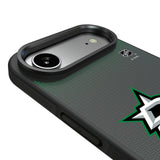 Dallas Stars Linen Bump Phone Case for Apple iPhone