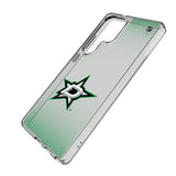 Dallas Stars Linen Clear Phone Case for Samsung Galaxy