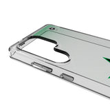 Dallas Stars Linen Clear Phone Case for Samsung Galaxy