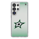 Dallas Stars Linen Clear Phone Case for Samsung Galaxy