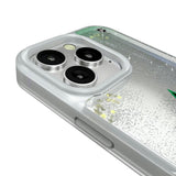 Dallas Stars Linen Glitter Phone Case for Apple iPhone