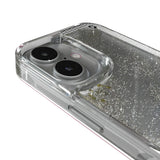 Dallas Stars Linen Glitter Phone Case for Apple iPhone