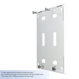 Dallas Stars Linen Hidden-Screw Light Switch Plate