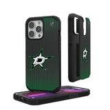 Dallas Stars Linen Rugged Phone Case for Apple iPhone