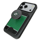 Dallas Stars Mesh PopSockets MagSafe-Compatible PopWallet+