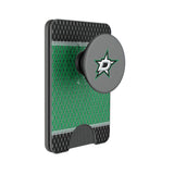 Dallas Stars Mesh PopSockets MagSafe-Compatible PopWallet+