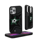 Dallas Stars Monocolor Tilt Rugged Phone Case for Apple iPhone