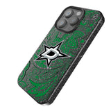 Dallas Stars Paisley Black Bling Phone Case for Apple iPhone