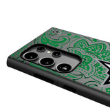 Dallas Stars Paisley MagSafe Compatible Phone Case for Samsung Galaxy