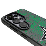 Dallas Stars Paisley MagSafe Compatible Phone Case for Samsung Galaxy