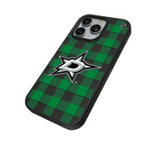 Dallas Stars Plaid MagSafe Compatible Phone Case for Apple iPhone