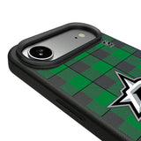 Dallas Stars Plaid MagSafe Compatible Phone Case for Apple iPhone