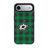 Dallas Stars Plaid MagSafe Compatible Phone Case for Apple iPhone