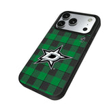 Dallas Stars Plaid MagSafe Compatible Phone Case for Apple iPhone