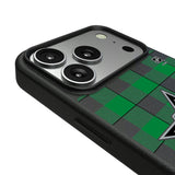 Dallas Stars Plaid MagSafe Compatible Phone Case for Apple iPhone