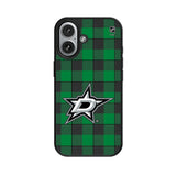 Dallas Stars Plaid MagSafe Compatible Phone Case for Apple iPhone