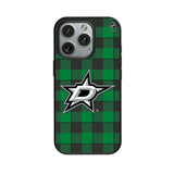 Dallas Stars Plaid MagSafe Compatible Phone Case for Apple iPhone
