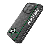 Dallas Stars Sidebar Black Bling Phone Case for Apple iPhone
