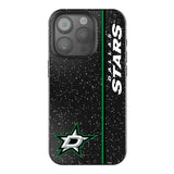 Dallas Stars Sidebar Black Bling Phone Case for Apple iPhone