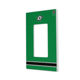 Dallas Stars Stripe Hidden-Screw Light Switch Plate