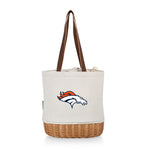 Denver Broncos - Pico Willow and Canvas Lunch Basket