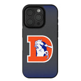 Denver Broncos 1993-1996 Historic Collection Linen Bump Phone Case for Apple iPhone