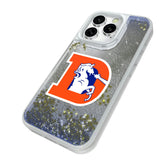 Denver Broncos 1993-1996 Historic Collection Linen Glitter Phone Case for Apple iPhone
