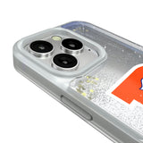 Denver Broncos 1993-1996 Historic Collection Linen Glitter Phone Case for Apple iPhone