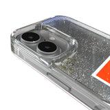 Denver Broncos 1993-1996 Historic Collection Linen Glitter Phone Case for Apple iPhone