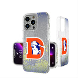 Denver Broncos 1993-1996 Historic Collection Linen Glitter Phone Case for Apple iPhone