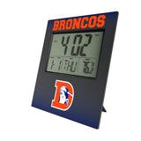 Denver Broncos 1993-1996 Historic Collection Linen Wall Clock