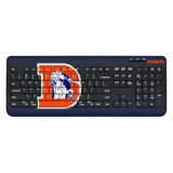 Denver Broncos 1993-1996 Historic Collection Linen Wireless USB Keyboard