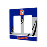 Denver Broncos 1993-1996 Historic Collection Passtime Hidden-Screw Light Switch Plate