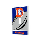 Denver Broncos 1993-1996 Historic Collection Passtime Hidden-Screw Light Switch Plate