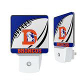 Denver Broncos 1993-1996 Historic Collection Passtime Night Light 2-Pack