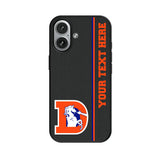 Denver Broncos 1993-1996 Historic Collection Personalized Sidebard MagSafe Compatible Phone Case for Apple iPhone