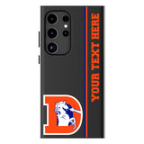 Denver Broncos 1993-1996 Historic Collection Personalized Sidebard MagSafe Compatible Phone Case for Samsung Galaxy