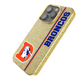 Denver Broncos 1993-1996 Historic Collection Sidebar Bling Phone Case for Apple iPhone