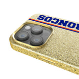 Denver Broncos 1993-1996 Historic Collection Sidebar Bling Phone Case for Apple iPhone