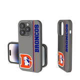 Denver Broncos 1993-1996 Historic Collection Sidebar Soft Touch Phone Case for Apple iPhone