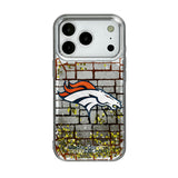 Denver Broncos Brick Glitter Phone Case for Apple iPhone 17 Series