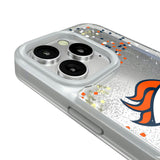 Denver Broncos Confetti Glitter Phone Case for Apple iPhone