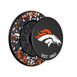 Denver Broncos Confetti PopSockets Magnetic Phone Grip and Stand