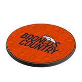 Denver Broncos Deco 15-Watt Wireless Charger