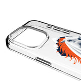 Denver Broncos Deco Clear Phone Case for Apple iPhone