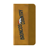 Denver Broncos Deco Folio Phone Case for Samsung Galaxy