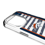 Denver Broncos Field Clear Phone Case for Apple iPhone